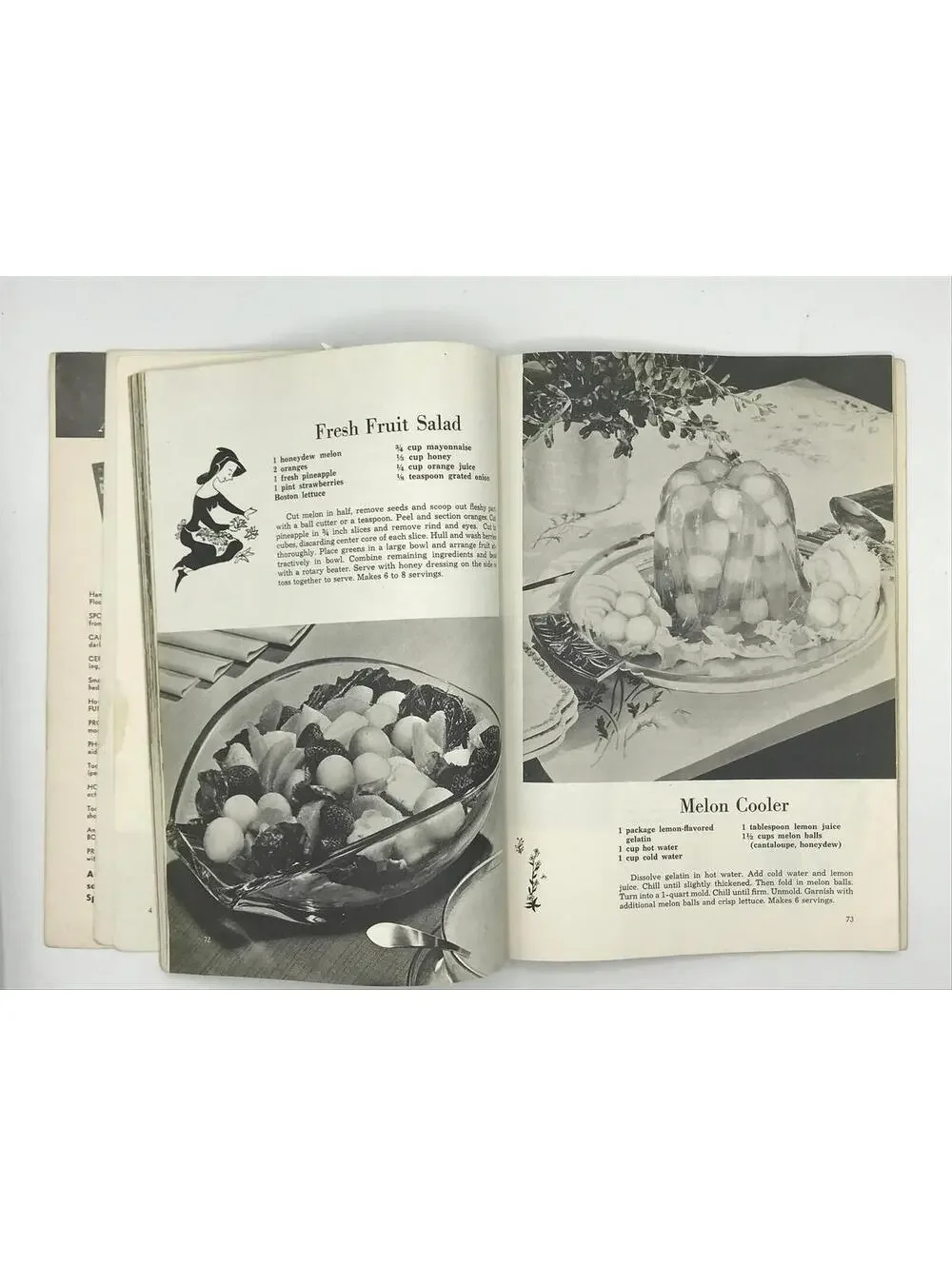 1950s Salad Cookbook: Today's Woman Magazine, Retro Kitchen Graphics